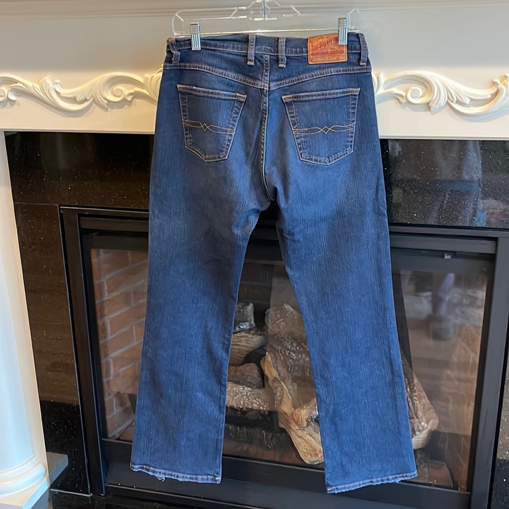 Lucky Brand jeans size 4 waist 27 straight Leg - Picture 4 of 12